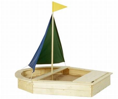 Sandkasten "Segelboot" von roba - 160cm x 115cm